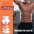 Thermogenic Belly Fat Burn - Natural Weight Loss - Metabolism Boost for Men