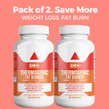 Thermogenic Belly Fat Burn Weight Loss Metabolism Boost for Women (2-Pack)