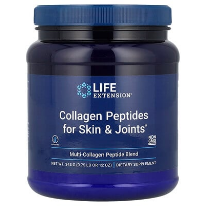 Life Extension, Collagen Peptides For Skin & Joints, Multi- Collagen Peptide Blend, 12 oz (343 g)