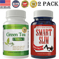Green Tea Extract Weight Loss Metabolism Booster & Smart Slim Fat Burn Capsules