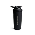Smartshake Reforce Stainless Steel Protein Shaker Bottle 900 ml | 30 oz - Leakproof Screw-on Lid - BPA Free – Unisex - Black