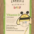 Zarbees Naturals Baby Vitamin D Supplement Safe & Effective .47 fl oz EXP 5/2022