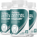(3 Pack) Renew Dental Support Pills Cleanser (180 Capsules)