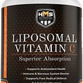 HMS Nutrition Premium 1600mg Liposomal Vitamin C Fat Soluble, 180 cnt