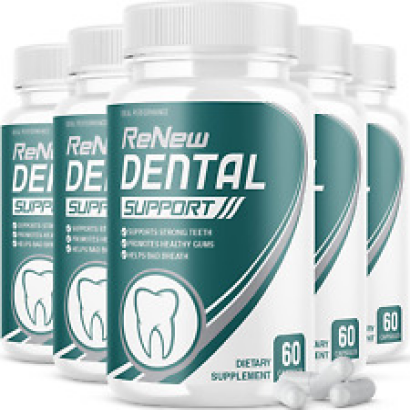 (5 Pack) Renew Dental Support Pills Cleanser (300 Capsules)
