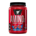 BSN Amino X Muscle Recovery & Endurance Powder with BCAAs, Intra Workout Support, 10 Grams of Amino Acids, Keto Friendly, Caffeine Free, Flavor: Blue Raz, 70 Servings (Packaging May Vary)
