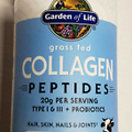 Garden of Life - Grass Fed COLLAGEN Peptides - 9.87 oz - Unflavored - Exp 2/2025