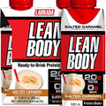 LABRADA NUTRITION - Lean Body RTD Whey Protein Shake, Convenient On-The-Go Meal Replacement Shake for Men & Women, 20 grams of Protein – Zero Sugar, Lactose & Gluten Free, Salted Caramel (Pack of 16)