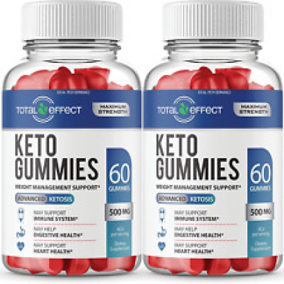 (2 Pack) Total Effect Keto Gummies (120 Gummies)