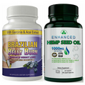 Brazilian Belly Burn Weight Loss & Hemp Seed Oil Support Skin Nail Joint Capsule