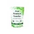 Cherie Sweet Heart Organic Pea Protein Powder 1 lb, 100% Non-GMO, Dairy-Free, Keto-Friendly, Gluten-Free, Soy-Free, Plant-Based Protein