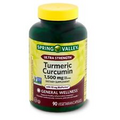 NEW Spring Valley Turmeric Curcumin Dietary Supplement, 1,500 mg, 90 ct