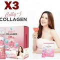 X3 Gluta+COLLY J Collagen White Nourish Skin Reduce Acne Scars Bones Hair Nails