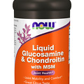 Now Foods LIQUID GLUCOSAMINE & CHONDROITIN W/ MSM - 16 fl. oz. - Joint Health