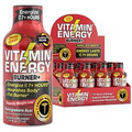 (12 Pack) Vitamin Energy® Burner+ Pomegranate Energy Shots, Clinically Proven