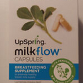 UpSpring MILKFLOW Fenugreek +Blessed Thistle 100caps Natural Breastfeeding 9/23