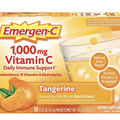 Emergen-C  Vitamin C  1000mg, Daily Immune Support,  Tangerine,  (Pack of 30),