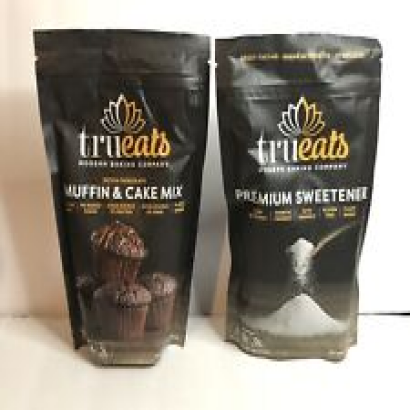 TruEats Sugar Free Plant Base Fiber Sweetener And Muffin Cake Mix Keto