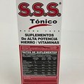 S.S.S. Tonic Liquid High Potency Iron B Vitamin Supplement 10 Oz Exp 08/2025