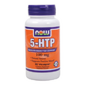 Now Foods 5-HTP 100 mg - 60 Vcaps 4 Pack