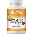 LEWIS LABS Vitamin C with Acerola Cherry and Rose Hips -1000MG 180 Caps 04/23
