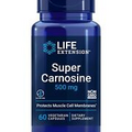 Life Extension Super Carnosine 500mg - For Muscle Recovery - L-Carnosine Supp...
