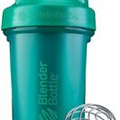 Shaker Bottle Perfect for Protein Shakes and Pre Workout, 20-Ounce, Green 