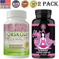 Forskolin Extract & Hot Skinny Fat Burn Weight Loss Metabolism Booster Capsules