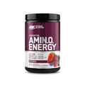 Optimum Nutrition Amino Energy - Pre Workout with Green Tea, BCAA, Amino Acids, Keto Friendly, Green Coffee Extract, Energy Powder - Wild Berry, 30 Servings (Packaging May Vary)