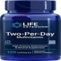 Life Extension Two-Per-Day High Potency Multivitamin 120 caps. 2-PK.