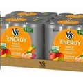 V8 +Energy Peach Mango, 8 Ounce Cans Total of 24 Cans
