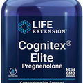 COGNITEX ELITE PREGNENOLONE BRAIN HEALTH SUPPORT 60 Vege Tablets  LIFE EXTENSION