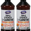 Now Foods: L-Carnitine Liquid 3000mg, 16 oz (2 pack)
