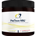 Designs for Health PreTrain NRG Drink Mix - Pre-Workout Powder with Creatine + Green Coffee - Supports Focus, Power + Mental Energy in Athletes - None-GMO, Strawberry Flavor (20 Servings / 180g)
