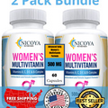 Complete Women's Multivitamin Boost Energy, Metabolism & Immune w/Biotin 2 pk