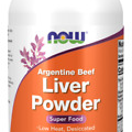 Argentine Beef Liver Powder 10000mg per serv 12oz Now Foods Non GMO/No Gluten