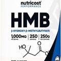 Nutricost HMB Powder (Beta-Hydroxy Beta-Methylbutyric) 250 Grams
