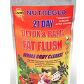 nutreglo 21 Day Rapid Detox and Fat Flush, All Natural Detox Cleanse Drink, Blood Detox and Full Body Cleanse