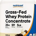 Nutricost Grass-Fed Whey Protein Concentrate (Vanilla) 5LBS
