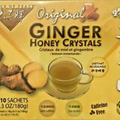 Original Ginger Honey Crystals Instant Tea Bags 6.3 oz / gluten free/10 ct