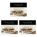 PROTIFIT - Low Calorie Remix Vanilla-Choco Protein Bar 3 Pack, High Protein, 15g Protein, Low Carb, Low Sugar, Ideal Protein Compatible, 7 Servings Per Box, (3 Pack)