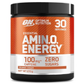 Optimum Nutrition Amino Energy - Pre Workout with Green Tea, BCAA, Amino Acids, Keto Friendly, Green Coffee Extract, Energy Powder - Orange Cooler, 30 Servings (Packaging May Vary)