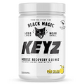 Black Magic Keyz Amino Acid Matrix Powder - Muscle Recovery & Endurance - EAA's, BCAA's, & Taurine - Keto, No Sugar, Caffeine Free - Pina Colada - 14.81 oz