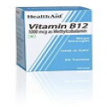 HealthAid Mega Strength Vitamin B12 1000mg - 60 Tablets