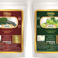 Veena Biotic Natural Giloy and Amla Powder - 200gm (100gm Each)