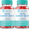 (2 Pack) Super Slim Ketos Gummy Bears Super Slim Ketos Gummies Super Slim Keto A