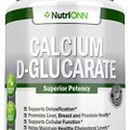 Calcium D-Glucarate - 500mg - 120 Natural Keto-Friendly Vegan Detox Capsules