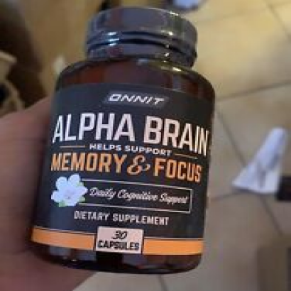 Onnit Alpha Brain Memory & Focus, 30 Capsules