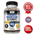 Magnesium Glycinate 183 MG Chelated RLS Improved Sleep, Stress & Anxiety Relief