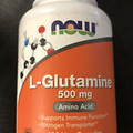 Now L-Glutamine 120 Veg capsules  - 500mg Amino Acid Supplement